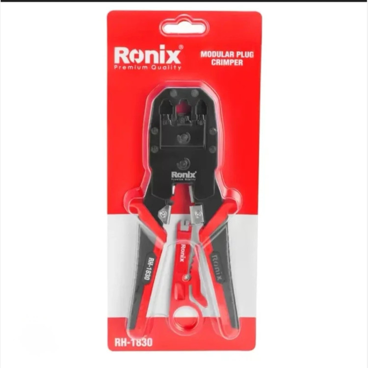 انبر سوکت زن شبکه و تلفن رونیکس rh1830 فروش ویژه