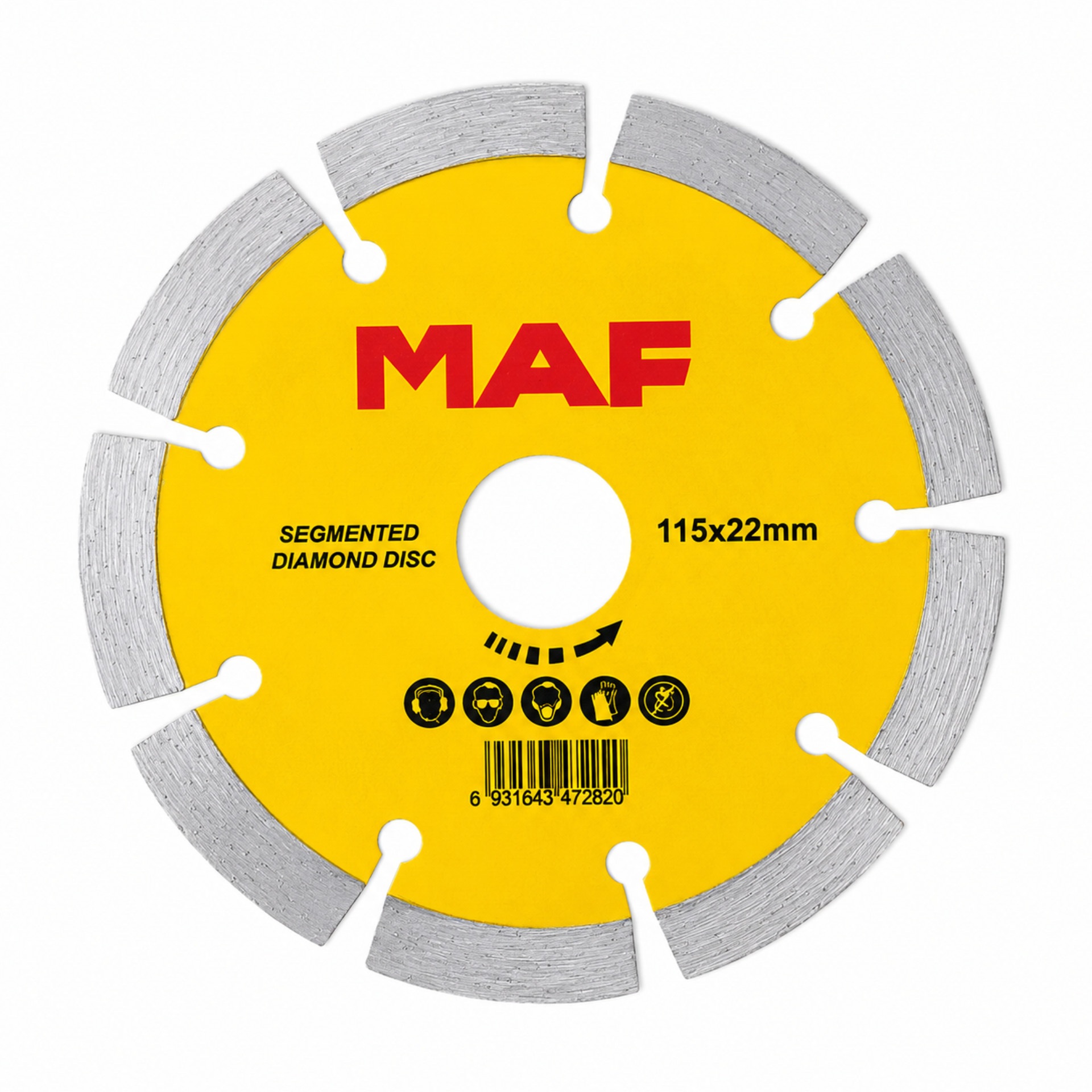 صفحه برش گرانیت و سرامیک maf، سایز 115 مینی